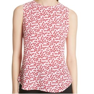 Equipment Silk Heart Blouse